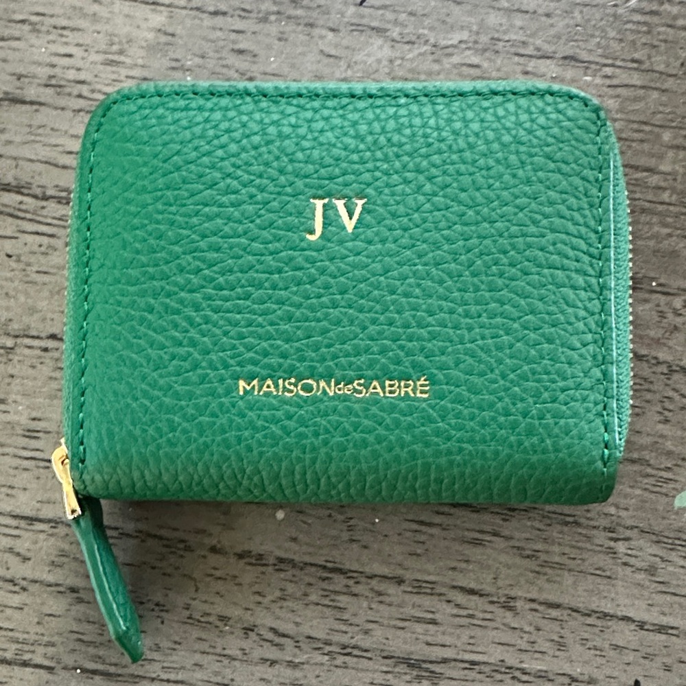 Madison de Sabre Green Wallet